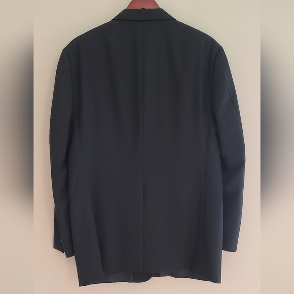 Bobby Jones Black Golf Sport Coat 100% Wool Blazer 40S Gold Buttons Made In USA - Picture 2 of 9